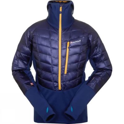 Chaquetas Montane Hi-Q Luxe Pro Pull-On Hombre - Azules / Doradas - Chile UYD013647